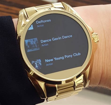 relógio michael kors digital smartwatch